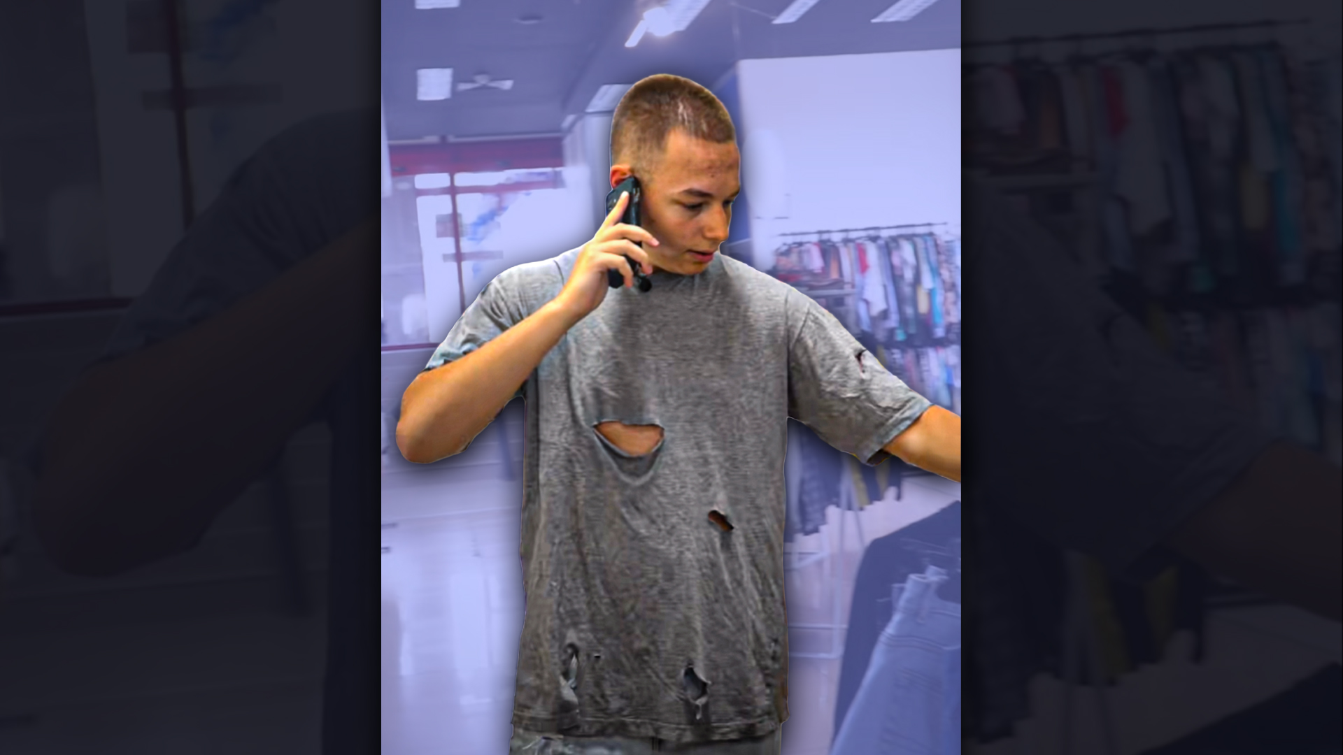 Беден студент пазарува